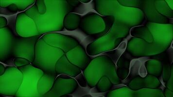 Abstract Green Liquid Swirl A Digital Artwork Exploring Fluid Dynamics and Organic Shapes video