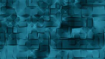 Abstract Teal Geometric Pattern A Digital Art Creation video