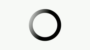 animation buffer Loading circle icon progress rotates video