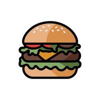 hamburger icon white background vector