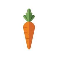 carrot icon isolated with white background vector