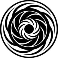 Weaver thread symbol icon in glyph style vector