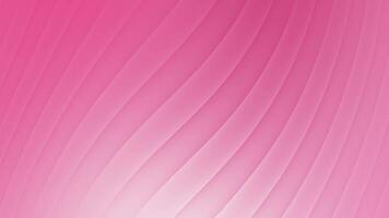 Pink curved lines create a soft gradient background. video