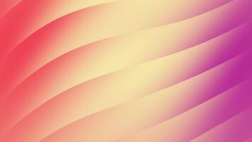 Pink orange and yellow curved lines form a gradient background. video