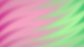 Pink and green gradients blend smoothly creating soft curves. video
