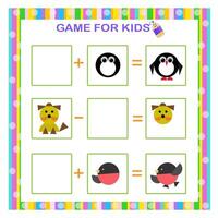 Educational game for kids. Find and draw the missing parts. Worksheet vector