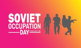 Soviet Occupation Day marks the anniversary of the Soviet Union's occupation of Estonia, Latvia, and Lithuania, reminding of the struggles for independence and the resilience of these nations. vector