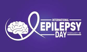 International Epilepsy Day unites people globally to promote epilepsy awareness and understanding, while aiming to reduce stigma and improve the quality of life for those with epilepsy. vector