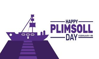Plimsoll Day celebrates the legacy of Samuel Plimsoll, whose invention of the Plimsoll line revolutionized shipping safety by establishing clear guidelines for ship load limits and stability. vector