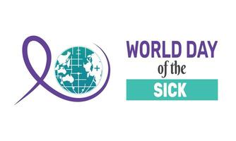 World Day of the Sick serves as a reminder to advocate for those affected by illness, emphasizing the significance of healthcare access, medical advancements, and social support systems. vector