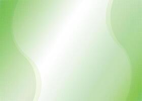 Green background with white gradient shape and texture vector