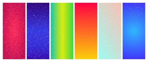 Abstract gradient background with squares vector
