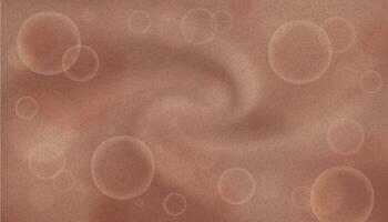 Warm brown background featuring soft swirling patterns, glowing circular bokeh, and a textured grain overlay. vector