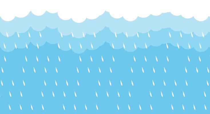 rain cloud water design background template
