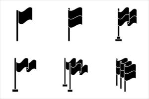 Simple Set of Flag Icon set. vector