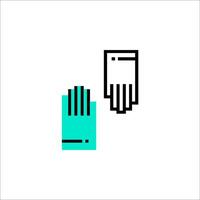Two hands holding each other in pixel art vector