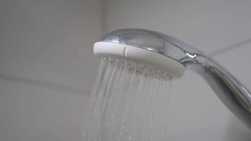 This modern showerhead adds elegance and functionality to your bath video