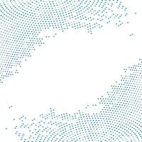 blue abstract dots pattern background design. vector