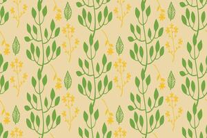 Decorative floral tile pattern for luxury design vector