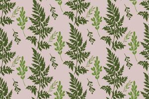 Seamless floral decorative pattern for artistic designs vector