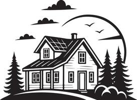 Home Icon Silhouette Design for Graphics vector