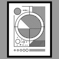 A modern lines of border and frame. Perfect lines and shape. vector