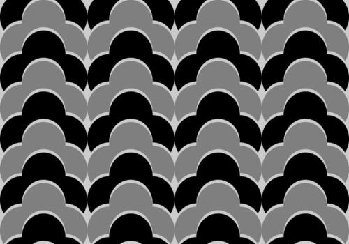 sin costura curva geometría sencillo modelo para impresión textil. vector