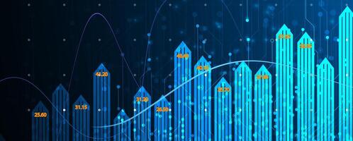 Navigating the Future of Finance through Data Driven Analysis vector