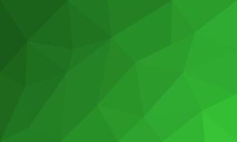 Abstract smooth triangle pattern background texture. Geometric low polygon green gradient design vector
