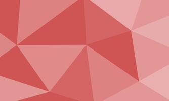 Red cherry flat polygon abstract shape. Irregular triangle pattern element texture design vector