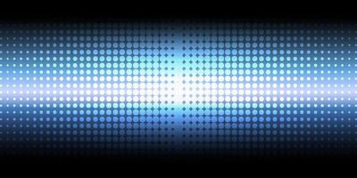abstract gradient halftone blue color for decoration vector