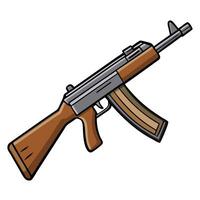 DP-28 Submachine Gun Design vector