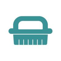 Cleaning Brush trendy delightful abstract illustration colorful useful design vector