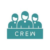 Crew trendy delightful abstract illustration colorful useful design vector