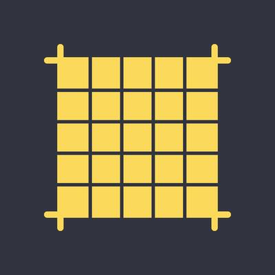 Square Layout trendy glorious abstract illustration colorful useful design