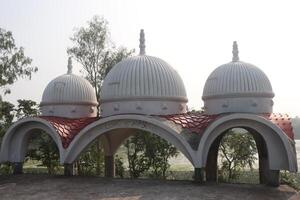Temple view with nature photo