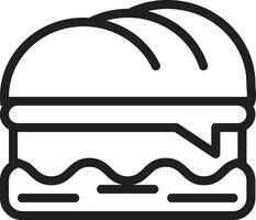 a hamburger icon in black and white vector