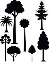 Tree Symbols for Creative Projects vector