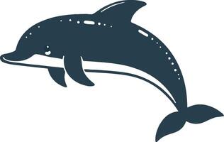 Minimalist Whale Silhouette Designs for Modern Graphics vector