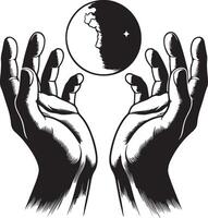 Abstract Fisted Hand Graphics for Unique Creative Projects vector