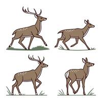 Rustic Deer Graphics vector