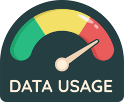 parameter speedometer data usage png