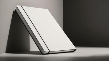 Stylish Brutalist Notebook with Minimal and Functional Design photo