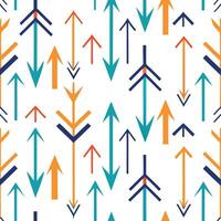 Abstract Arrow Pattern Colorful Upward, Downward, Geometric Design vector