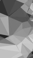 Grayscale Polygonal Shifting Animation Loop video