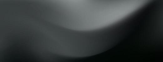 Abstract background with a dark grey flow and subtle light effect vector