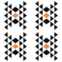 Unique Abstract Pattern Design Organic and Geometric Curves. vector