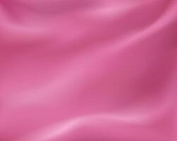 Soft texture of light pink silk material. Coral pink background with smooth texture of fabric close-up. The texture of the textile pattern. 3D illustration. vector