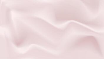 Silk texture. Closeup fabric with smooth folds background. Texture of textile pattern. vector