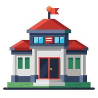 The Impact of 3D Technology on Government Office Architecture vector